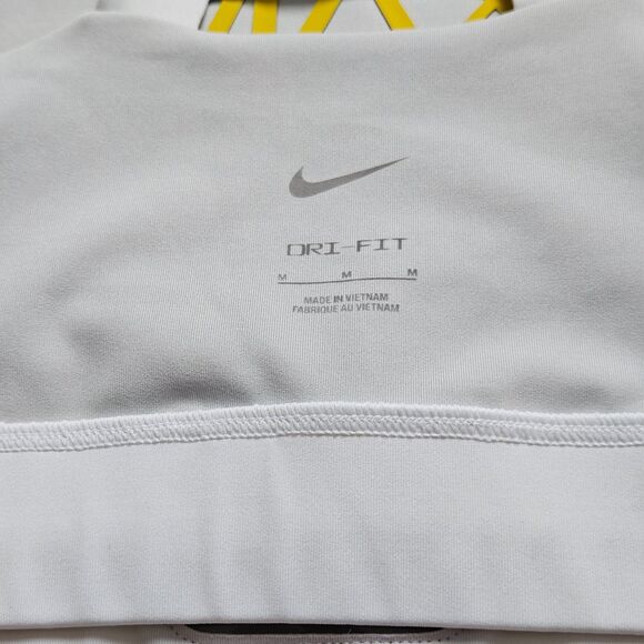 NWT NIKE Dri-FIT Sports Bra Womens MEDIUM Swoosh AIR MAX MediumSupport   $80 - Picture 10 of 15